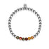 Wild | Silber | Roter Picasso-Jaspis | Edelstein-Ausdrucksarmband